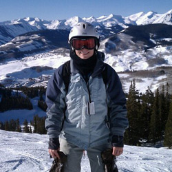 On top of the world at Crested Butte.