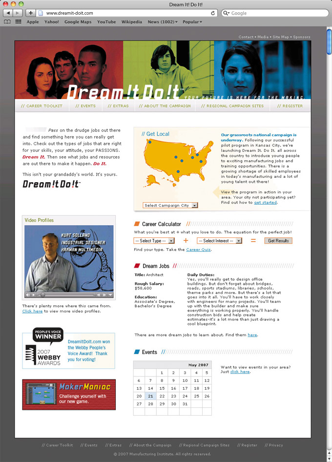 Dream It! Do It! Home Page