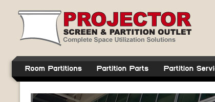 Projector Screen Website